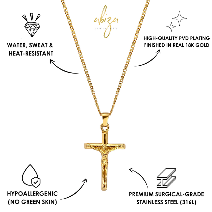 Stainless Steel Cross Necklace