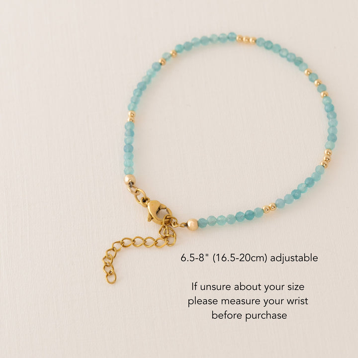 Amazonite Crystal Bracelet