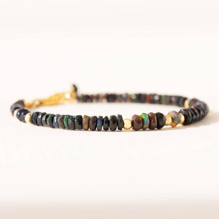 black fire opal bracelet