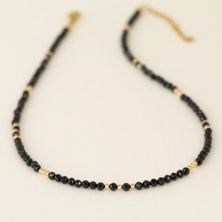Tourmaline Necklace Black