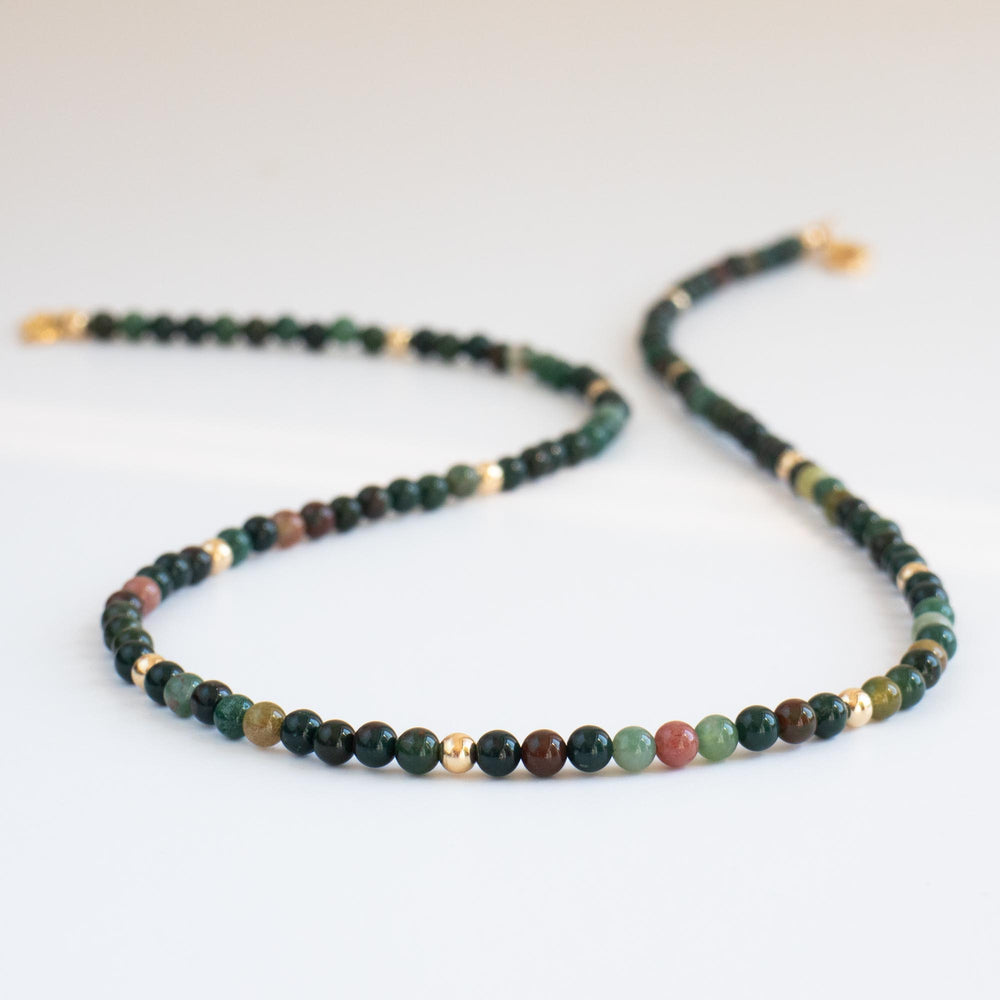 Real Bloodstone Necklace