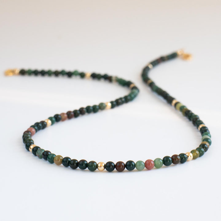 Real Bloodstone Necklace