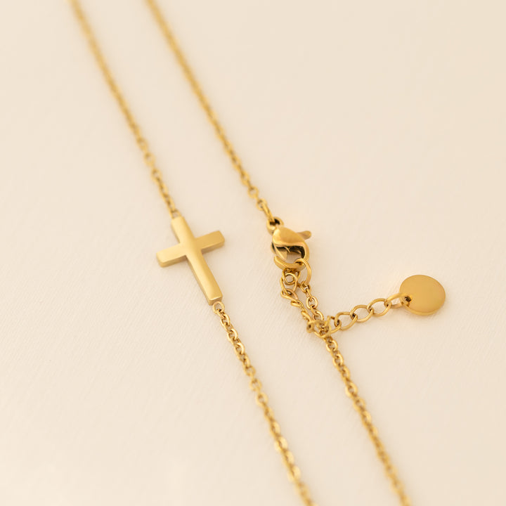 Gold Cross Necklace
