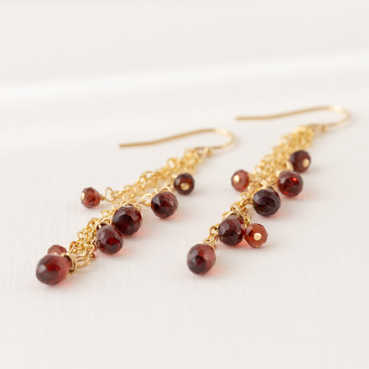 Garnet Earrings
