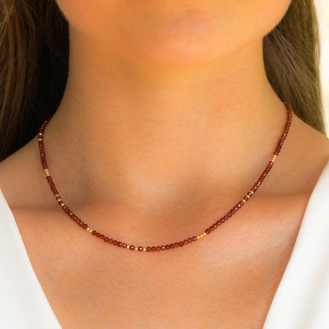 Garnet Necklace