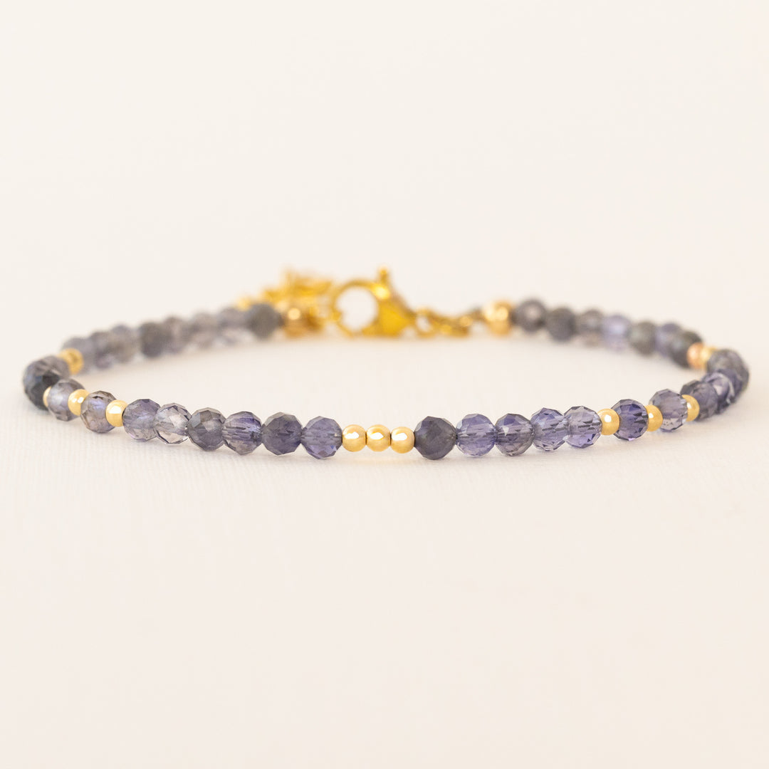 iolite bracelet