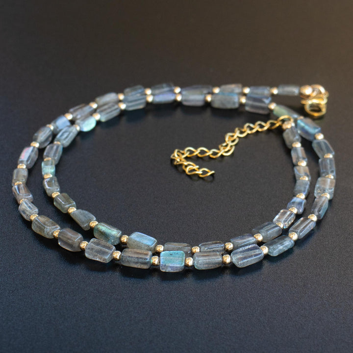 Labradorite Crystal Necklace