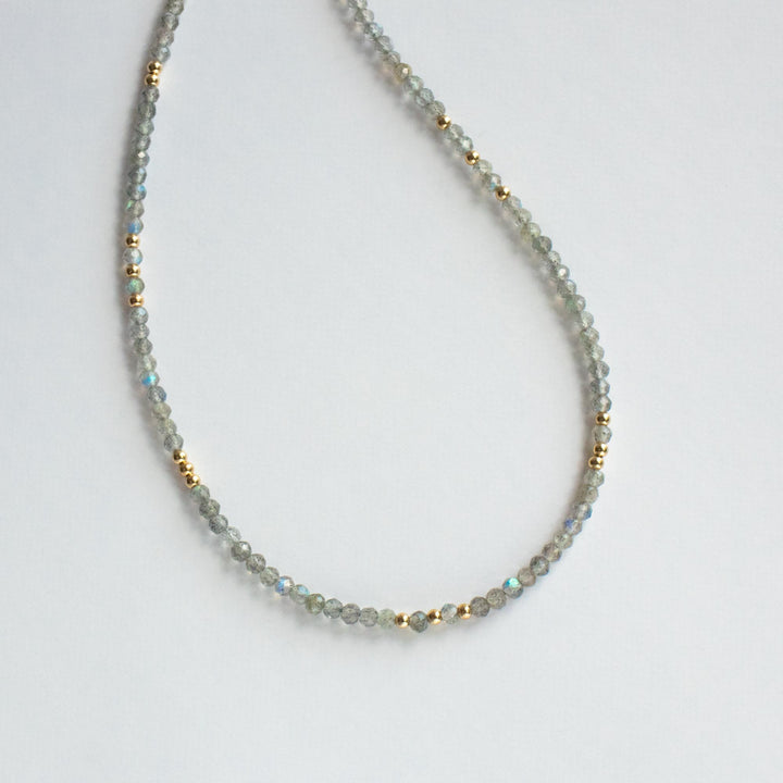 Faceted Labradorite Necklace