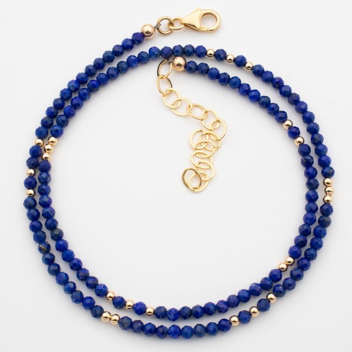 Lapis Lazuli and Gold Necklace