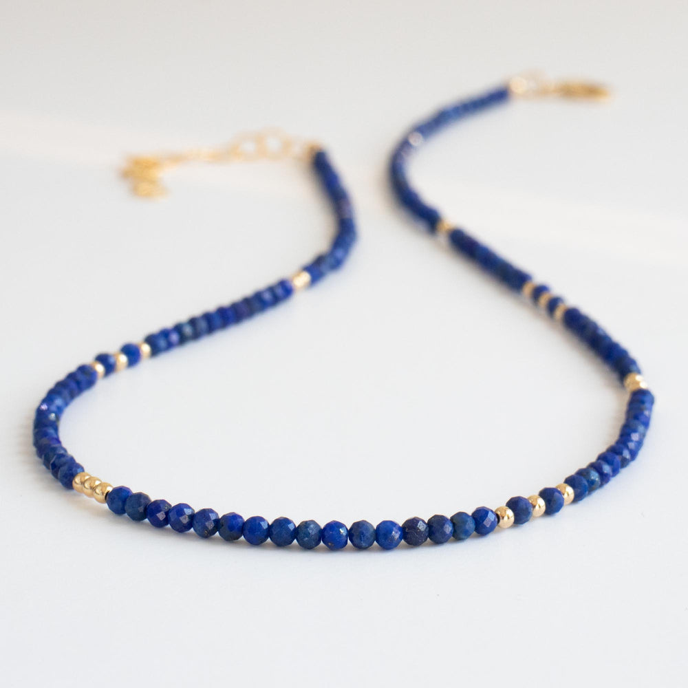 Lapis Lazuli Bead Necklace