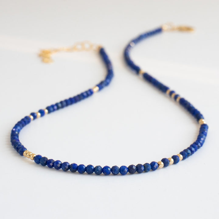Lapis Lazuli Bead Necklace