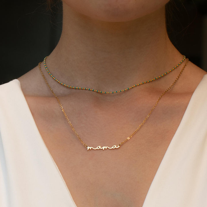 Mama Necklace Gold