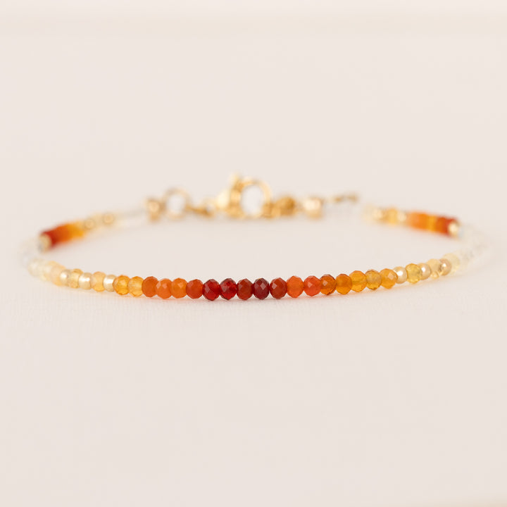 fire opal bracelet