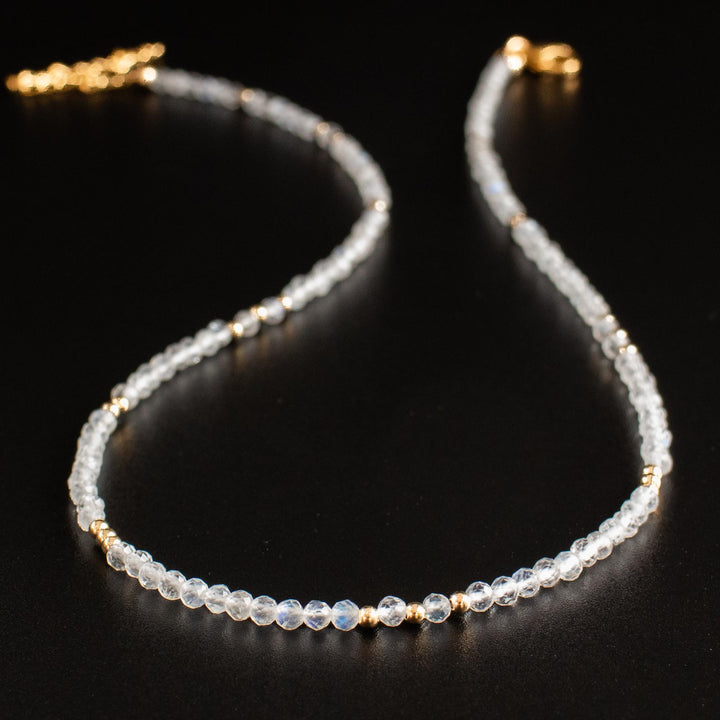 Moon Gem Necklace
