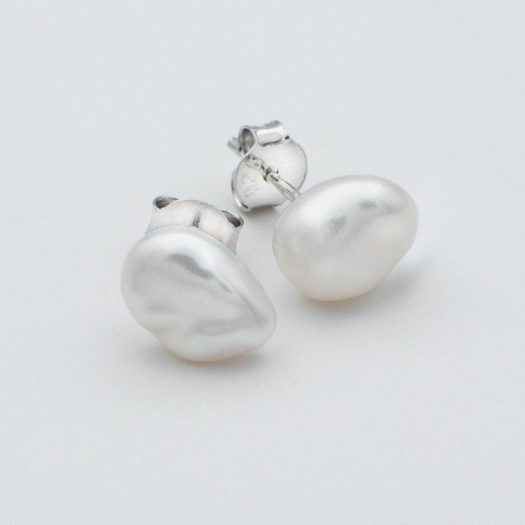 Pearl Stud Earrings