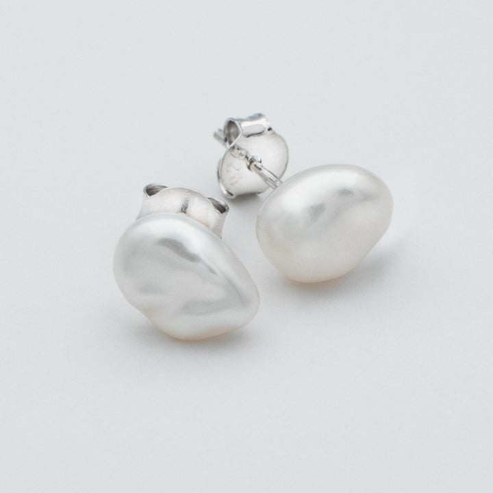 Pearl Stud Earrings