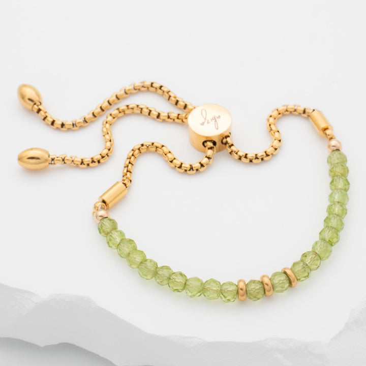 Peridot Bracelet Gold