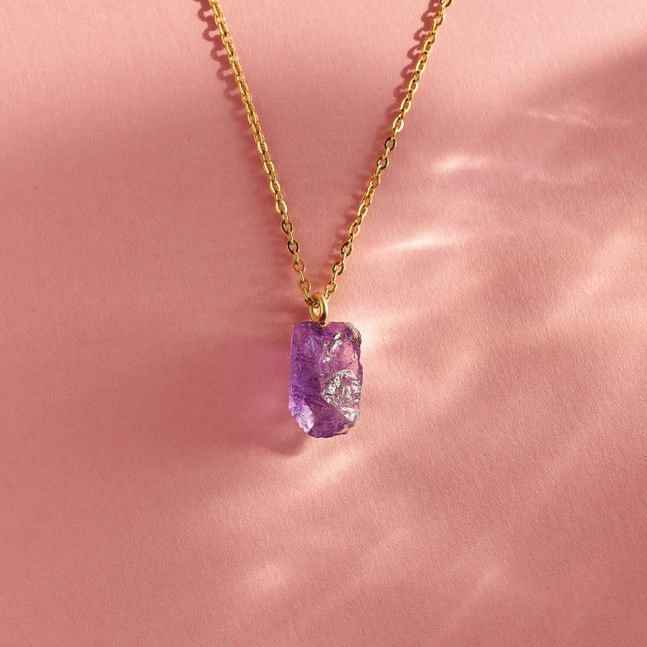 Real Amethyst necklace