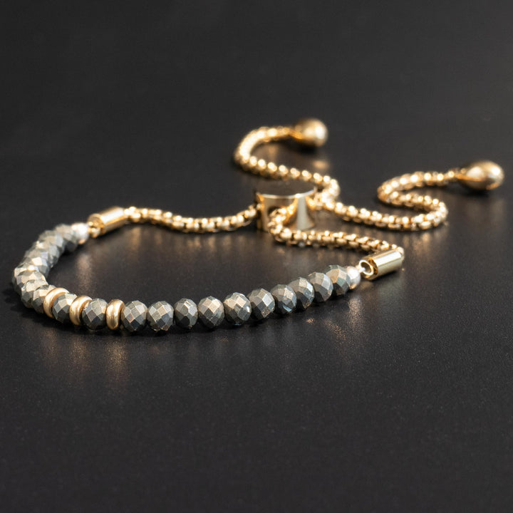 Pyrite Crystal Bracelet