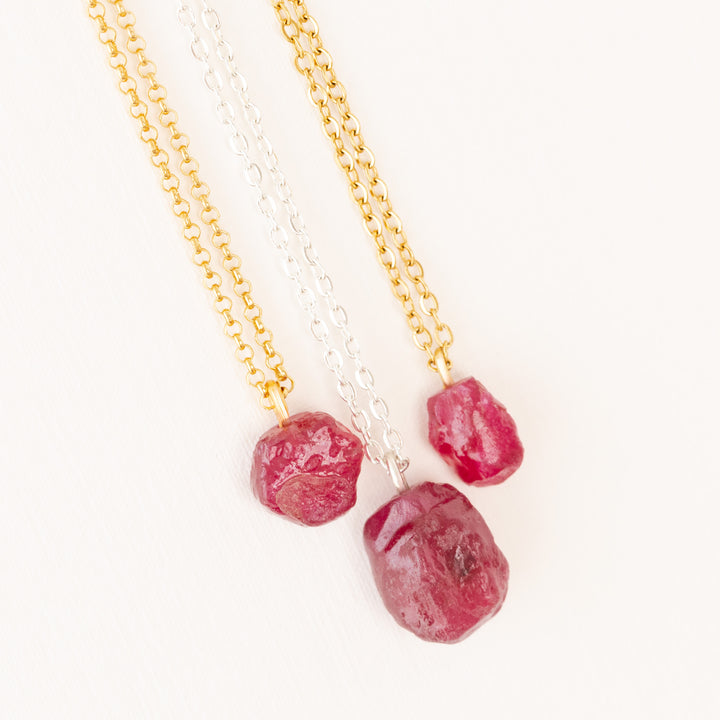 ruby necklace uk