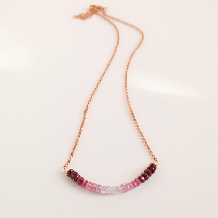Ombré Ruby Necklace