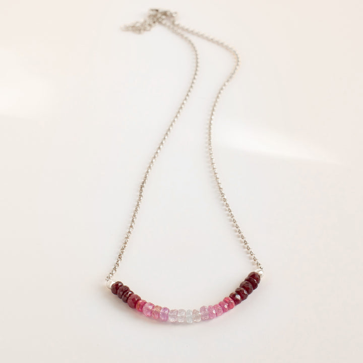 Ombré Ruby Necklace