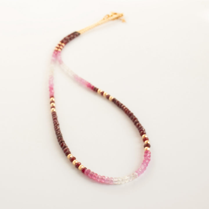 Ruby Beads Necklace
