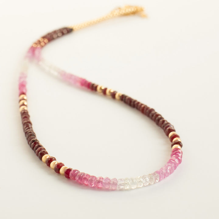 Gold and Ruby Necklace