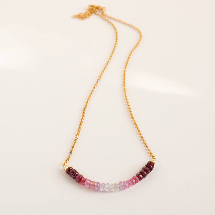 Ombré Ruby Necklace