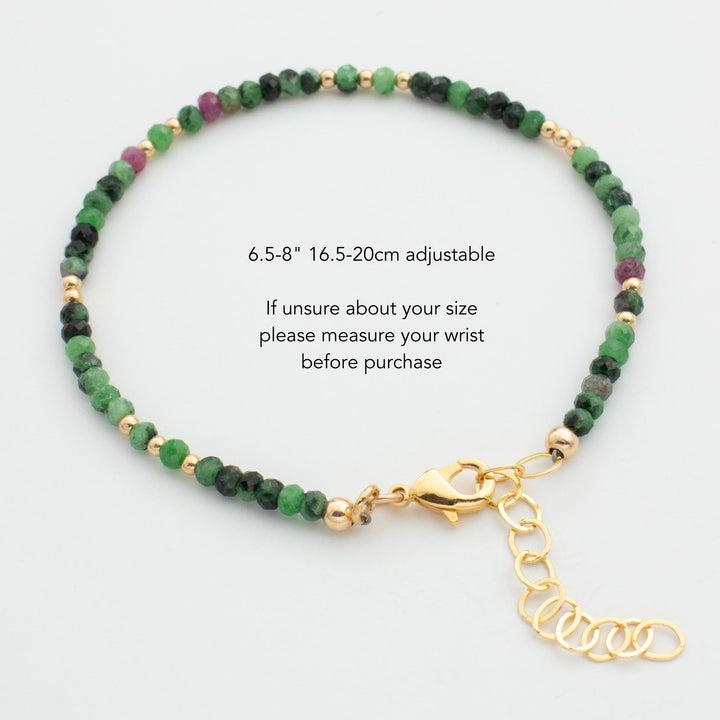 Ruby in Zoisite Bracelet
