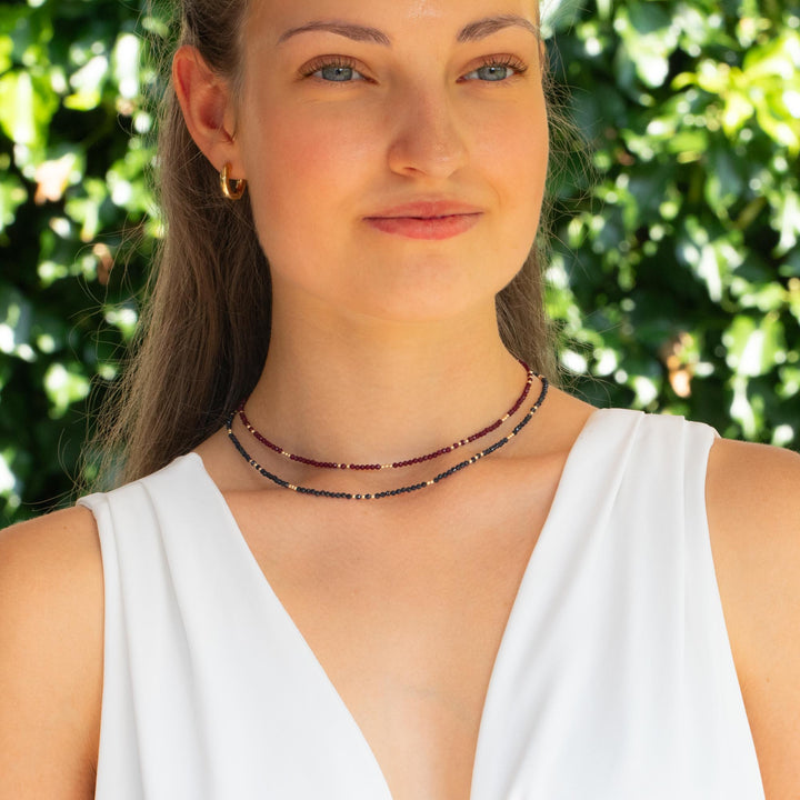 Ruby Sapphire Necklaces