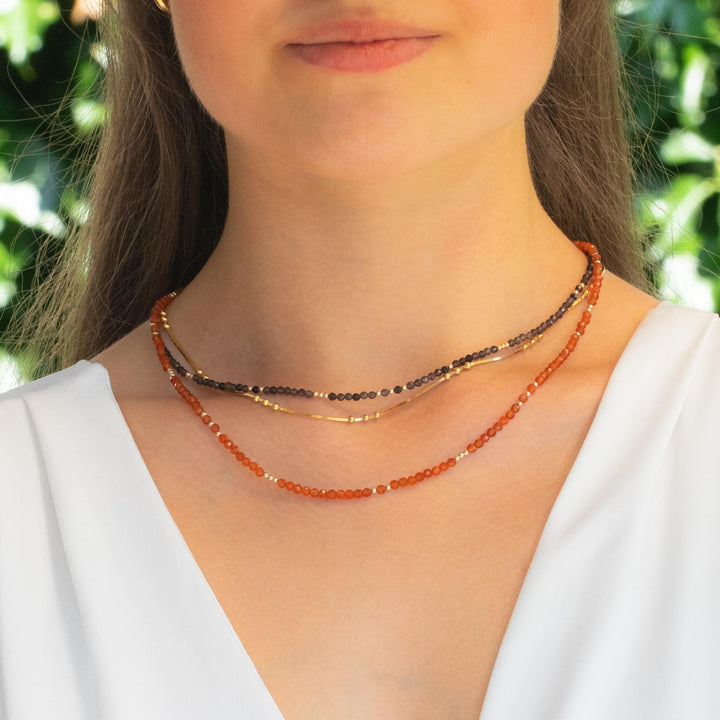 Carnelian Necklace UK