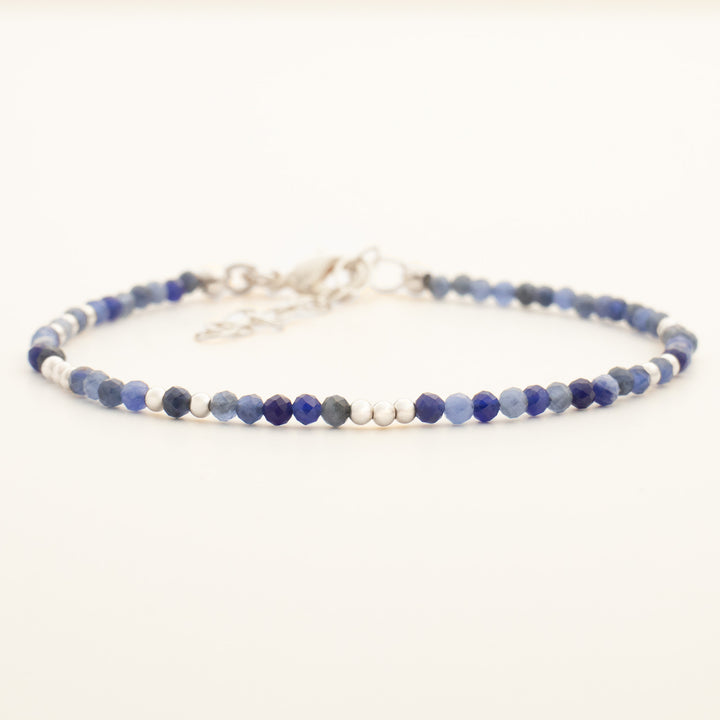 sodalite crystal bracelet
