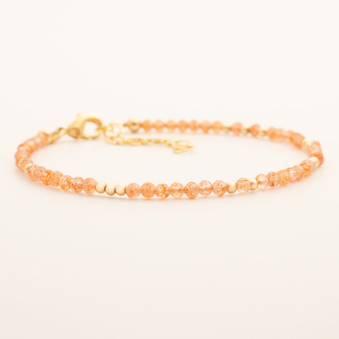 Sunstone Bracelet Gold