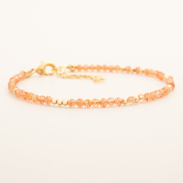 Sunstone Bracelet Gold