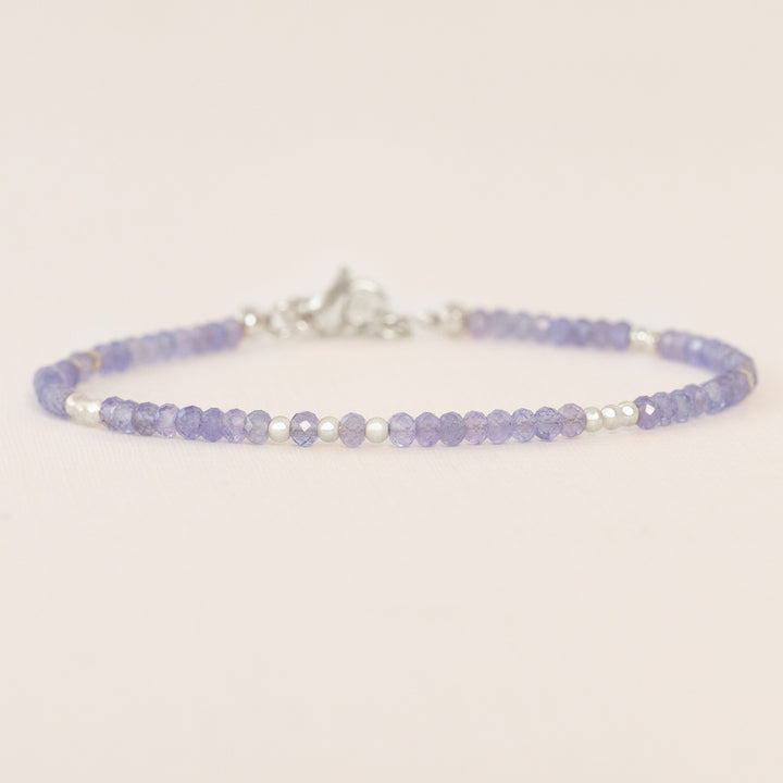 tanzanite bracelet sterling silver