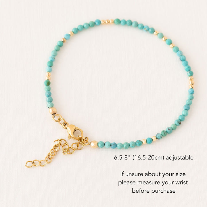 Turquoise Bead Bracelet