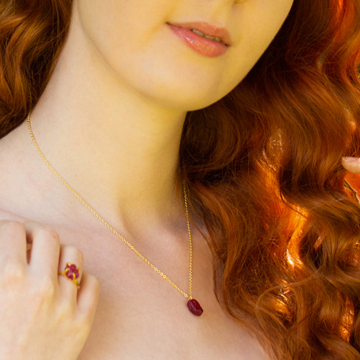 raw ruby jewelry