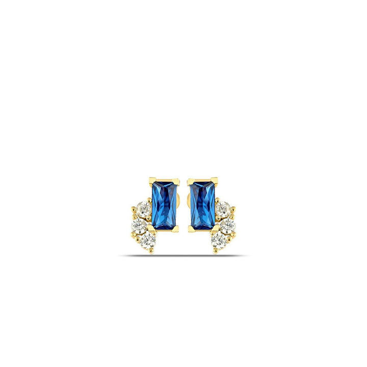 Sapphire Stud Earrings