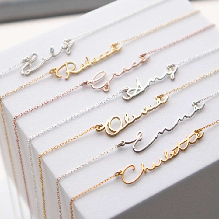 Signature Name Necklace