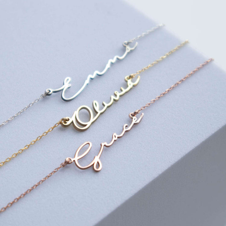 Signature Name Necklace