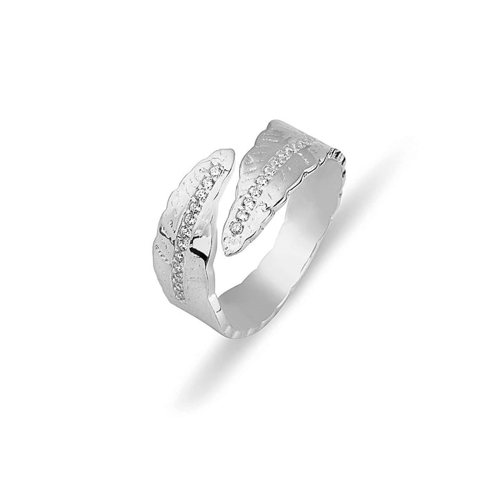 Sterling Silver Feather Ring