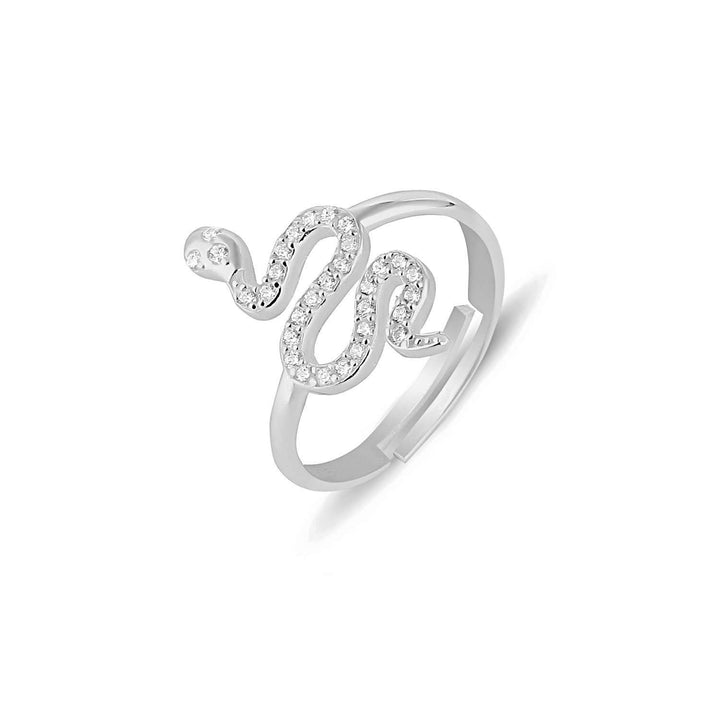 Diamond Snake Ring