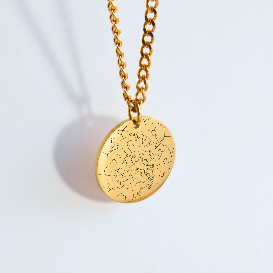 Custom Star Map Necklace