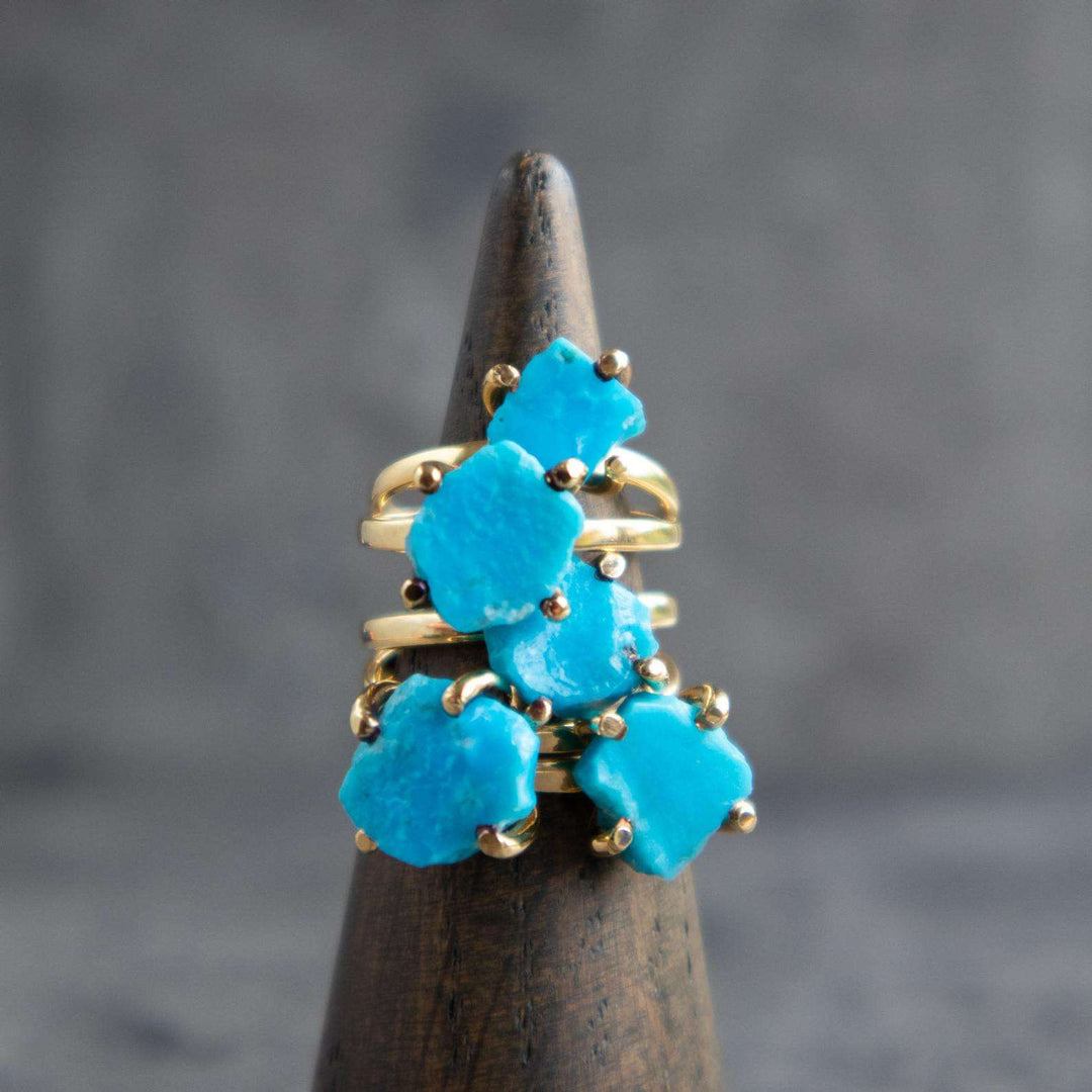 Raw Turquoise Ring