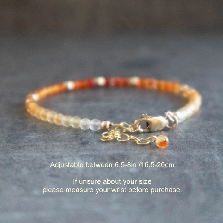 Real Carnelian Bracelet