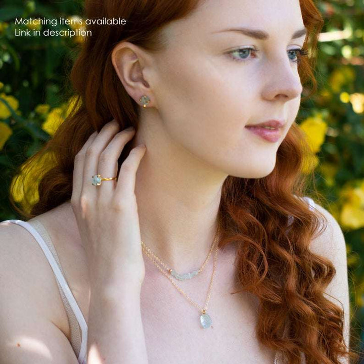 Raw Aquamarine Jewellery