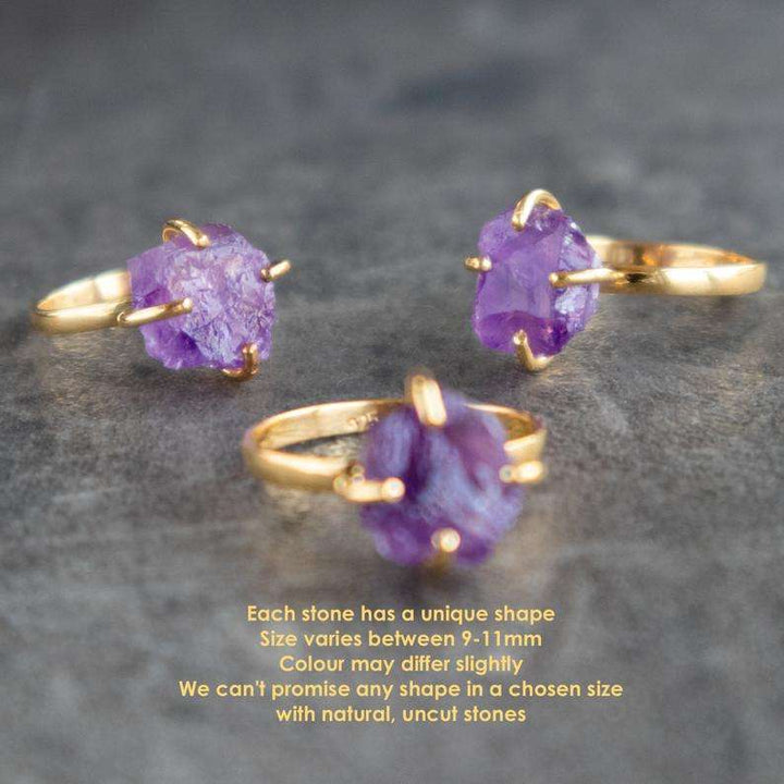 Amethyst Ring Gold