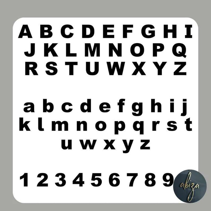 Personalised Fonts