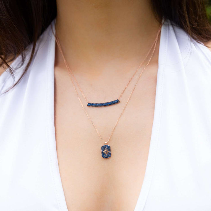 Blue Sapphire Necklace